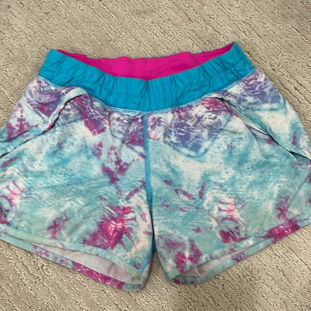 Ivivva blue and pink shorts
